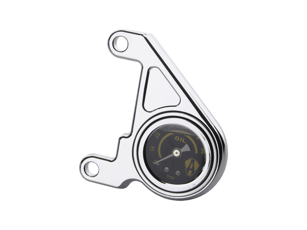 Arlen Ness Oil Pressure Gauge – Chrome. Fits Twin Cam 1999-2017.