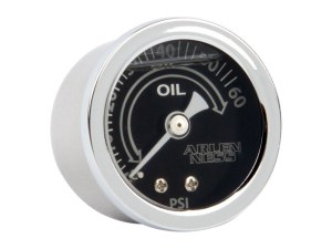 Arlen Ness Replacement Oil Pressure Gauge. 1-1/2in. Gauge – Deep Cut. Arlen Ness Replacement Oil Pressure Gauge. 1-1/2in. Gauge – Deep Cut.