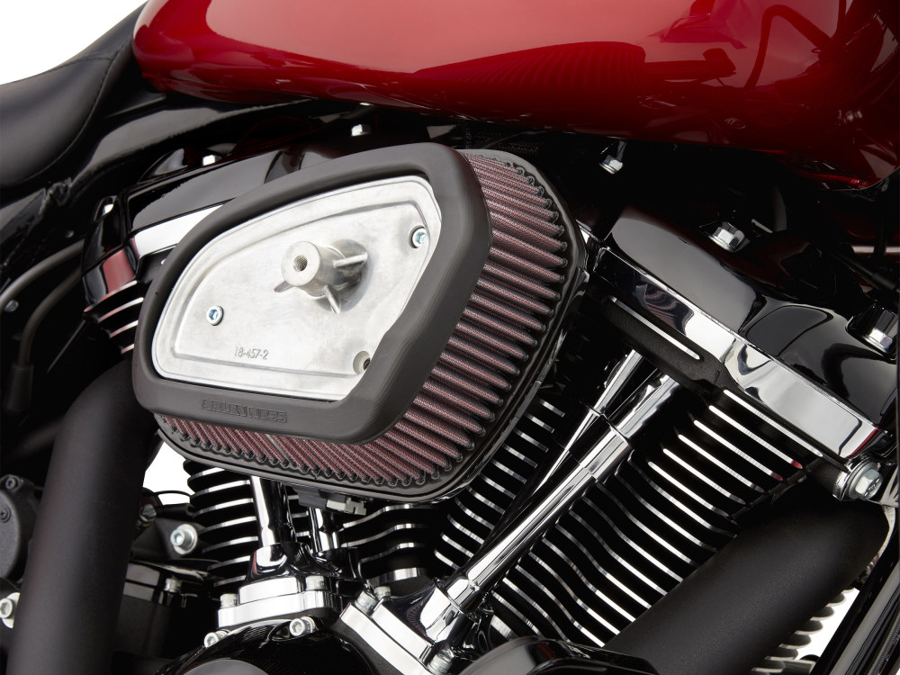 Arlen Ness Stage 1 Big Sucker Air Cleaner Kit – Black. Fits Touring 2017-2023
