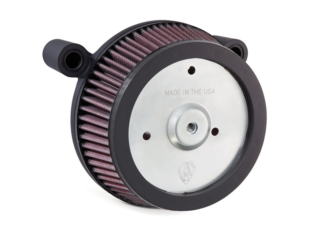 Arlen Ness Stage 1 Big Sucker Air Cleaner Kit – Black. Fits Big Twin 1993-1999.