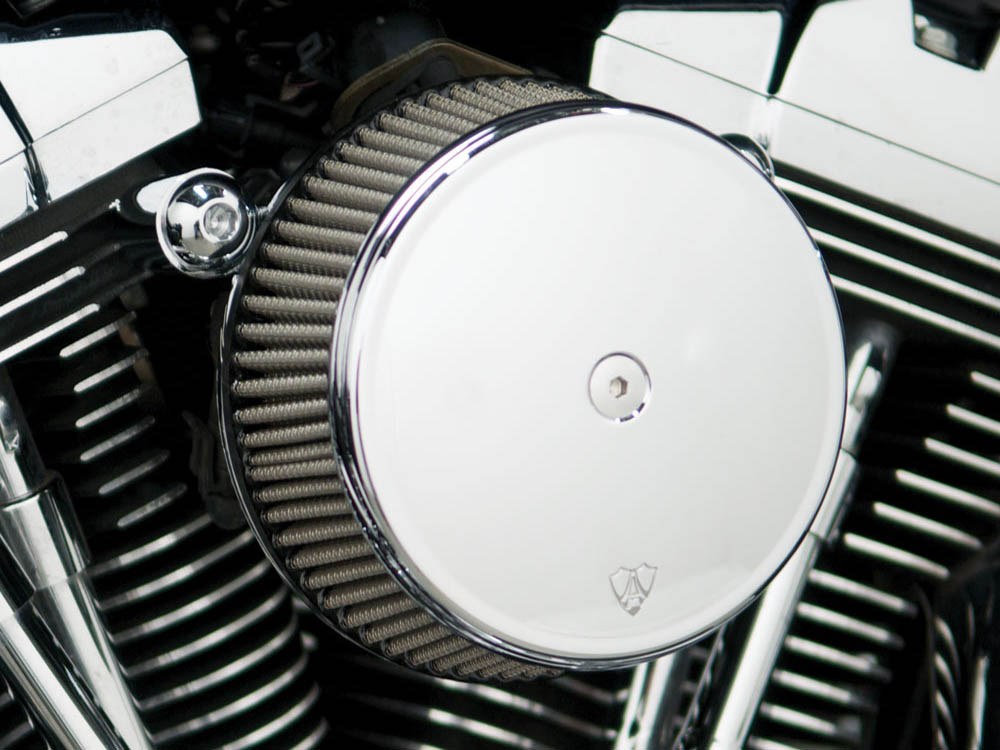 Arlen Ness Smooth Stage 1 Big Sucker Cover – Chrome.