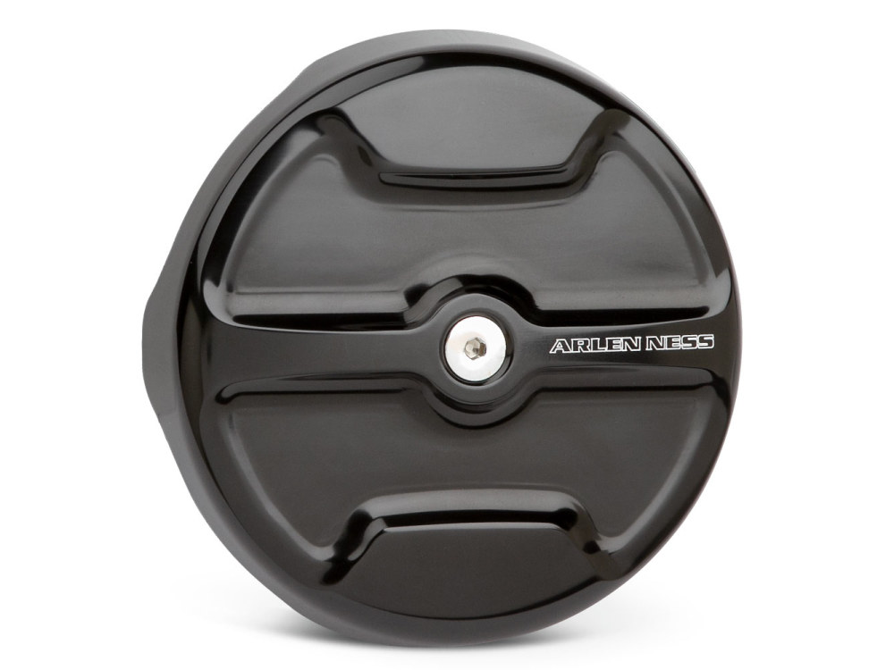 Arlen Ness Knuckle Stage 1 Big Sucker Cover – Black.