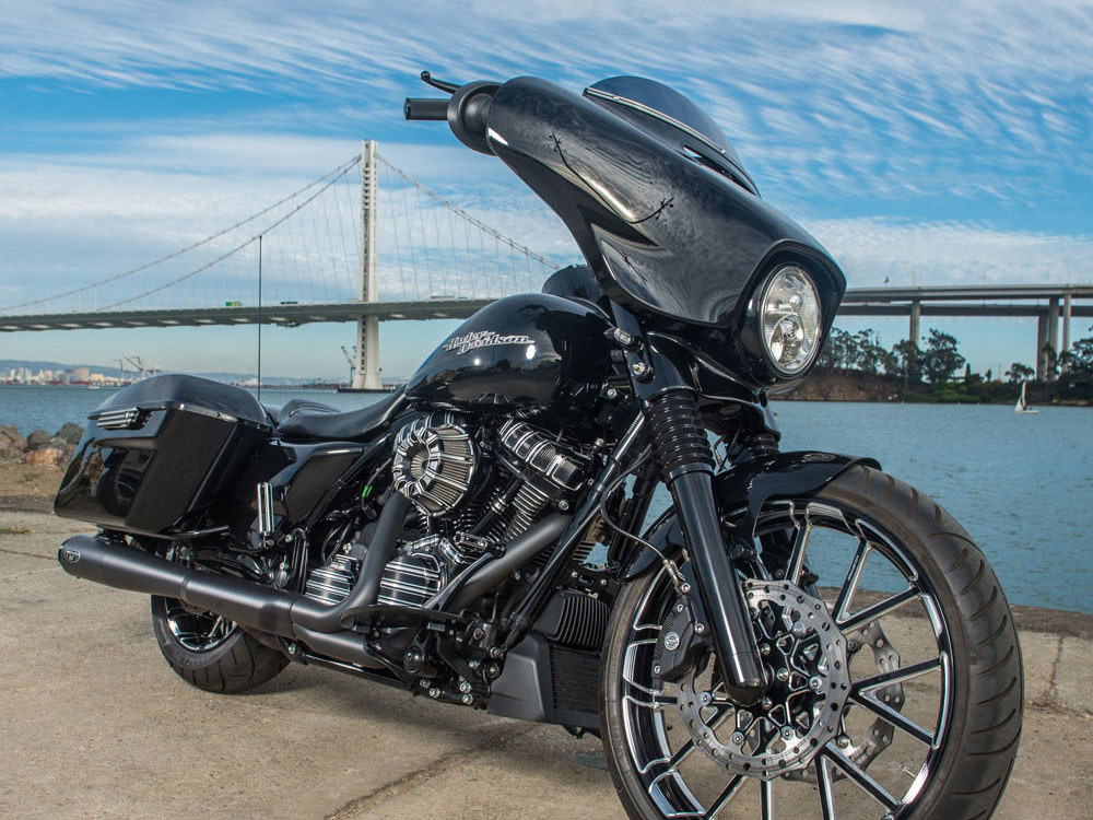 Arlen Ness 10-Gauge Air Cleaner Kit – Contrast Cut. Fits Touring 2017-2024 & Softail 2018-2024