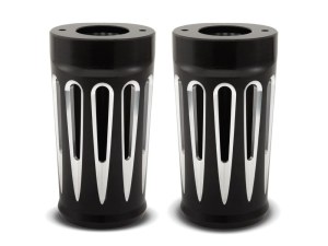 Arlen Ness Deep Cut Fork Boots – Black. Fits Touring 2014up. Arlen Ness Deep Cut Fork Boots – Black. Fits Touring 2014up.