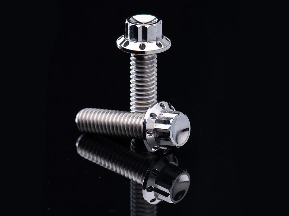 Arlen Ness Titanium 12-Point Primary Cover Bolt Kit – Polished. Fits Softail 2007-2017 Non-240 Tyre Models & Touring 2017up