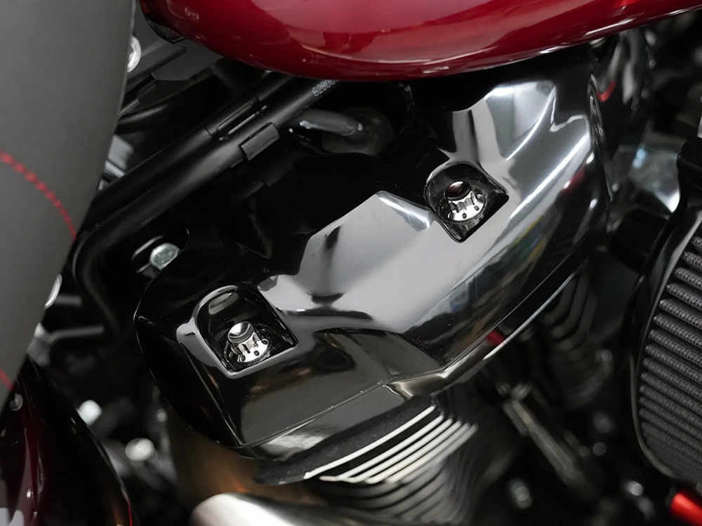 Arlen Ness Titanium 12-Point Rocker Cover Bolt Kit – Polished. Fits Milwaukee-Eight 2017up