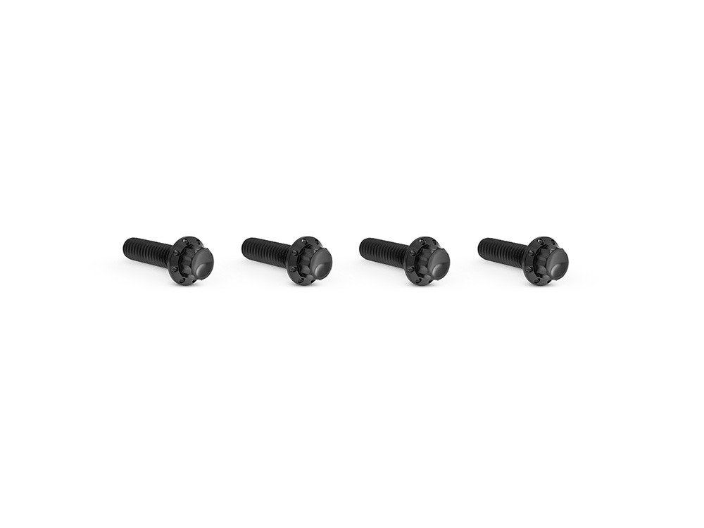 Trans Top Cvr Bolts or Perch; Blk