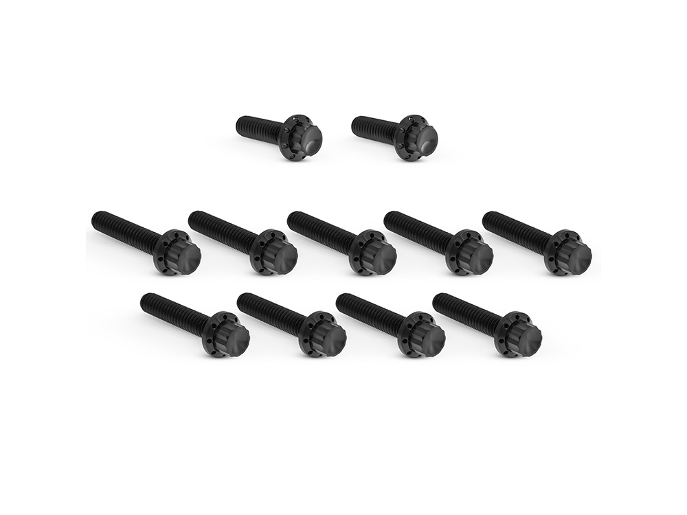Cam Cvr Bolts; Blk FLH%2724up &