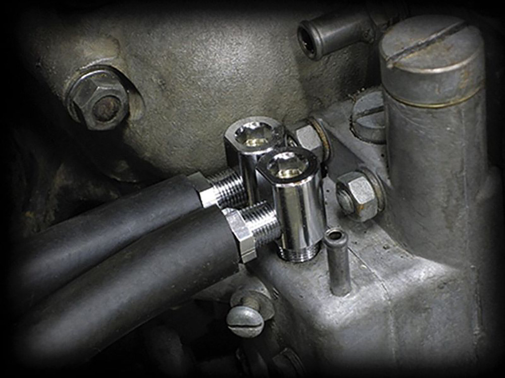 Oil Fitting; 90deg Elbow 1/8