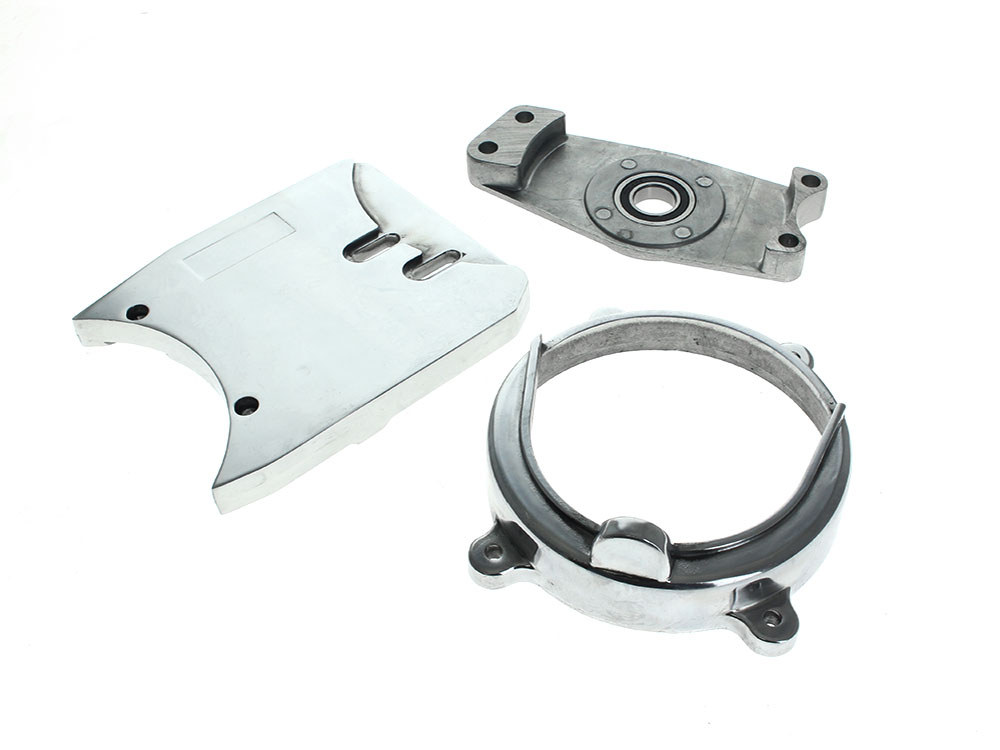 American Prime Manufacturing Complete Equalizer Motor Plate Kit – Cast Alloy. Fits Big Twin 4Spd Big Twin 1970-1984 with Rear Chain Drive
