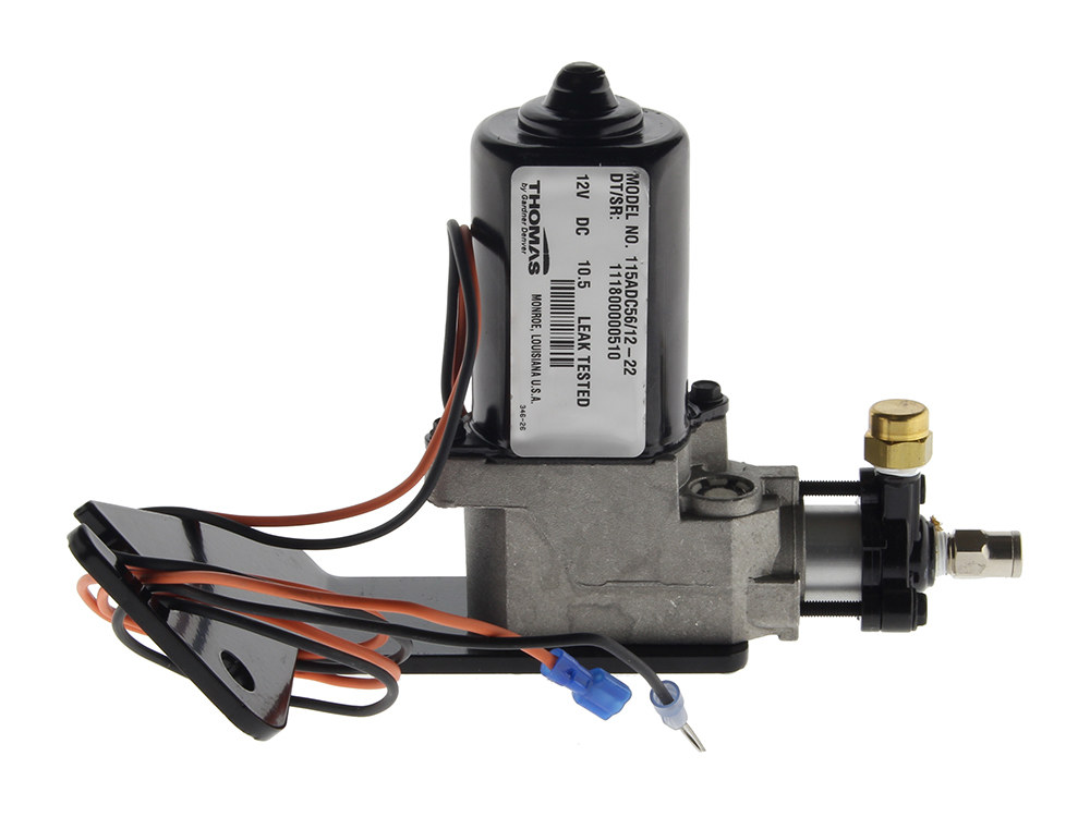 Arnott Motorcycle Air Suspension Compressor Assembly. Fits Dyna 2008-2017.