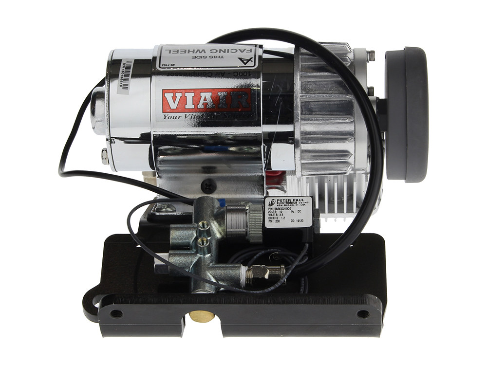 Arnott Motorcycle Air Suspension Compressor Assembly. Fits Softail 2001-2017.