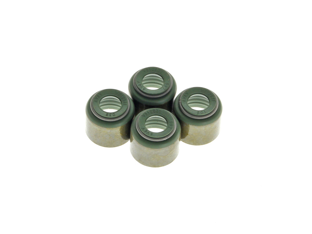 AVV Viton Valve Guide Seals. Fits Big Twin 1984-2004, Sportster & Buell 1986-2003 using AV&V Guides.
