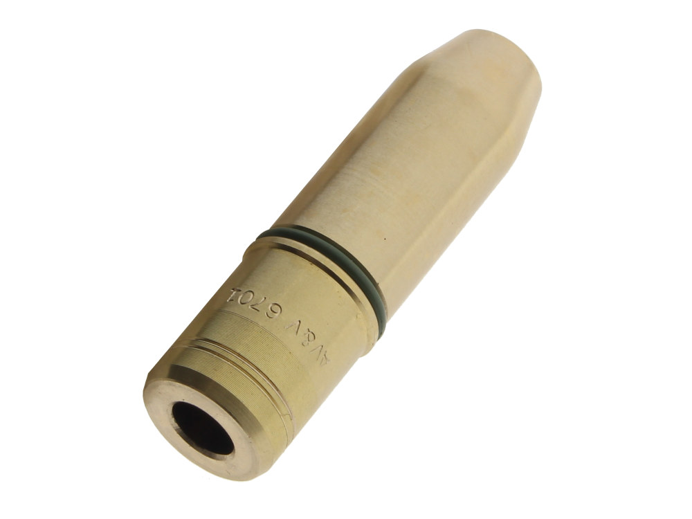 AVV Oversize Exhaust Valve Guide. Fits Twin Cam 2005-17 & Sportster 2005-2021. +.001in. Outside Diameter.