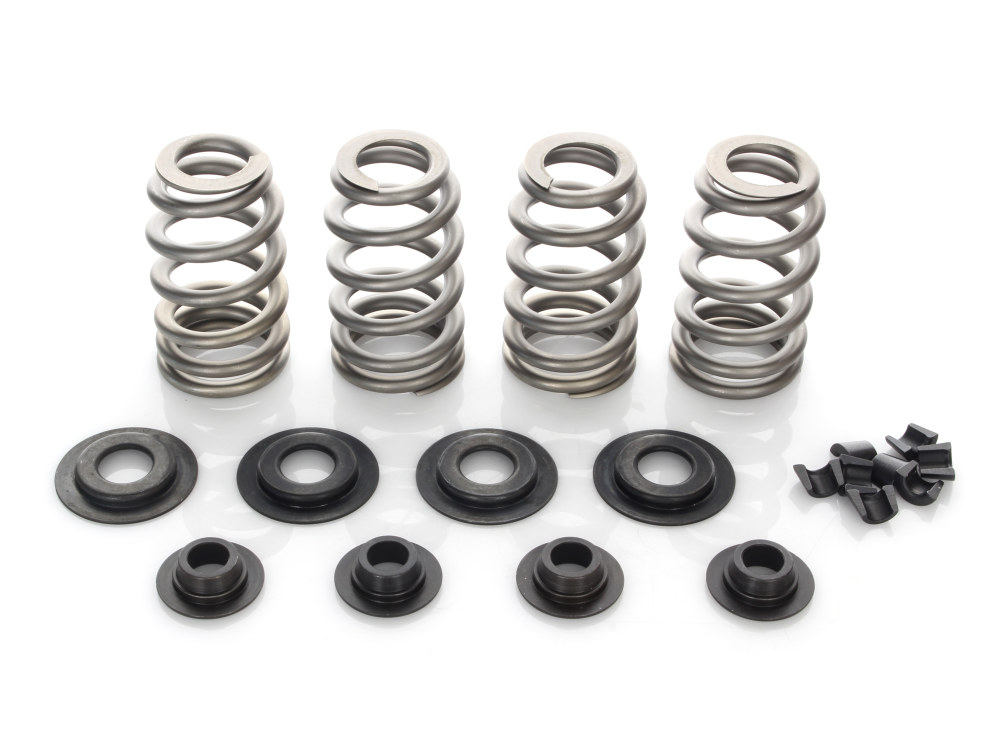 AVV Valve Spring Kit. Fits Twin Cam 2005-2017, Sportster 2004-2021. Beehive Springs with .600in. Lift.