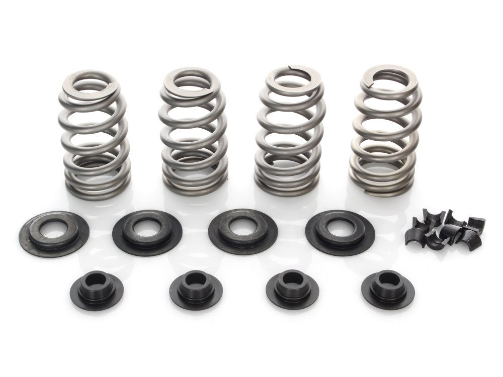 AVV Valve Spring Kit. Fits Big Twin 1984-2004, Sportster & Buell 1986-2003. Beehive Springs with .600in. Lift.