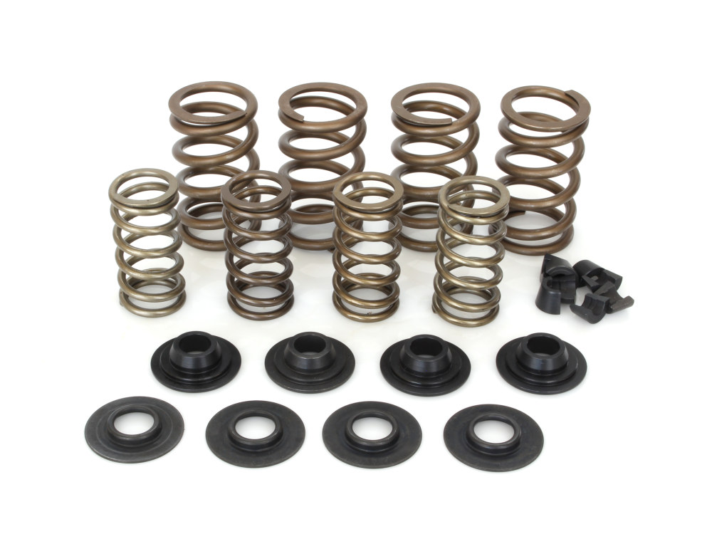 AVV Valve Spring Kit. Fits Big Twin 1984-2004, Sportster & Buell 1986-2003. Steel Double Springs with .650in. Lift.