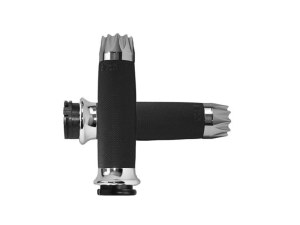 Avon Grips Excalibur Custom Contour Handgrips – Chrome. Fits H-D with Throttle Cable. Avon Grips Excalibur Custom Contour Handgrips – Chrome. Fits H-D with Throttle Cable.