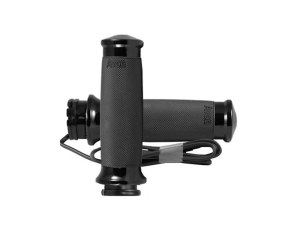 Avon Grips Heated Custom Contour Handgrips – Black. Fits H-D with Throttle Cable. Avon Grips Heated Custom Contour Handgrips – Black. Fits H-D with Throttle Cable.