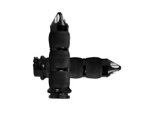 Avon Grips Spike Air Cushion Handgrips – Black. Fits H-D with Throttle Cable. Avon Grips Spike Air Cushion Handgrips – Black. Fits H-D with Throttle Cable.