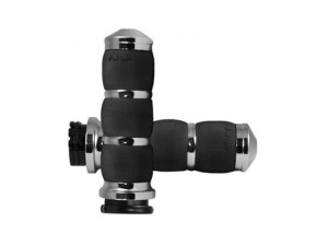 Avon Grips Air Cushion Handgrips – Chrome. Fits H-D with Throttle Cable. Avon Grips Air Cushion Handgrips – Chrome. Fits H-D with Throttle Cable.