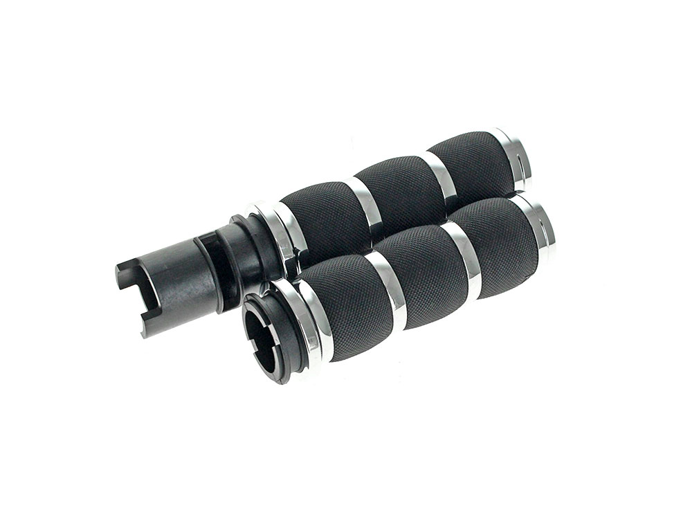 Handgrips; Air Cushion Chr