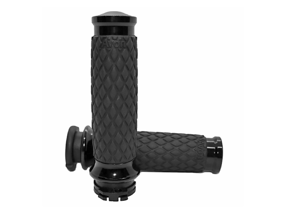 Handgrips; Cable, Diamond Blk