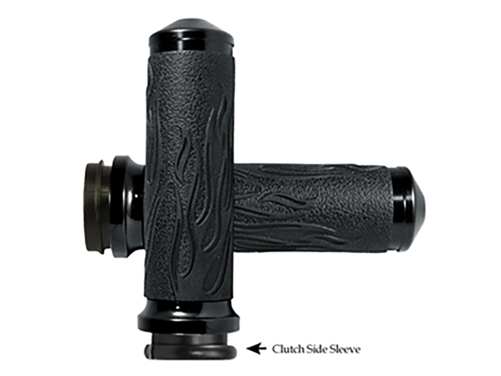 Handgrips; TBW%2708-24, Flame Blk