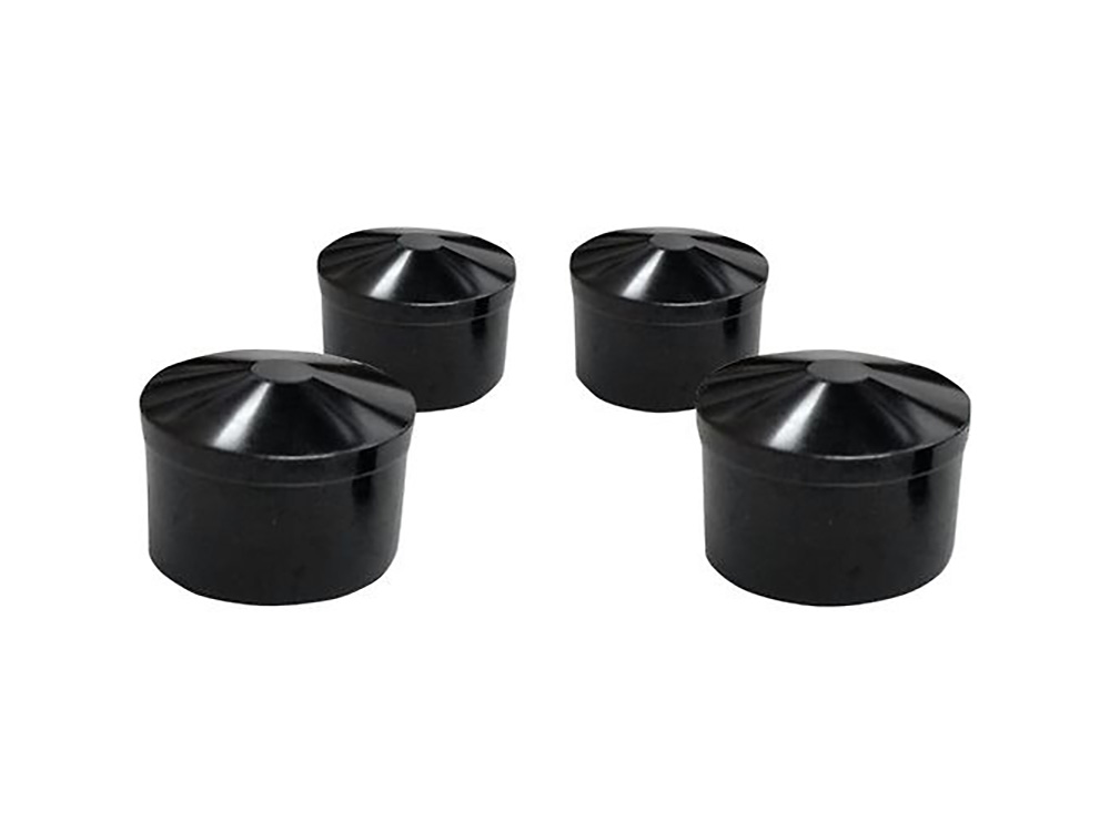 Avon Grips Smooth Head Bolt Covers – Black. Fits Big Twin 1985-2017 & Sportster 1986-2021