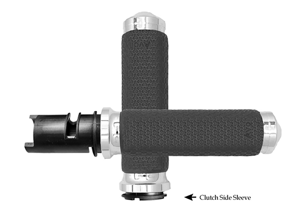 Handgrips; Memory Foam Small Chr