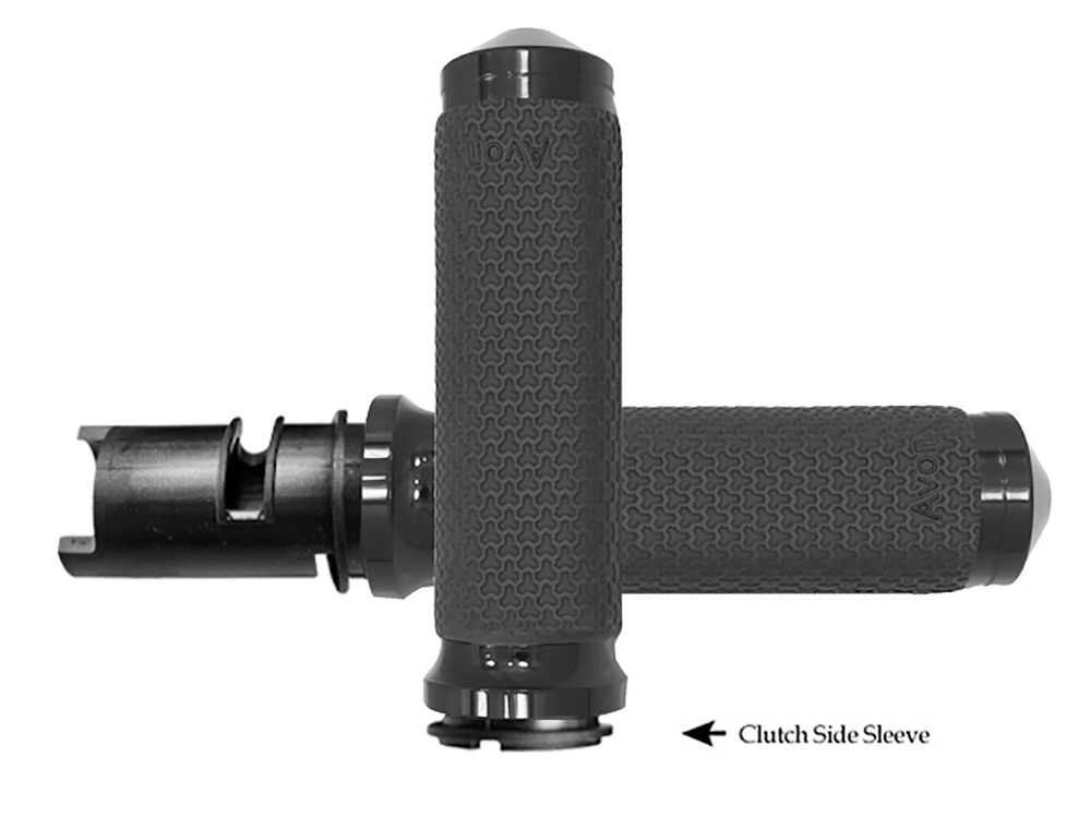 Handgrips; Memory Foam Small Blk