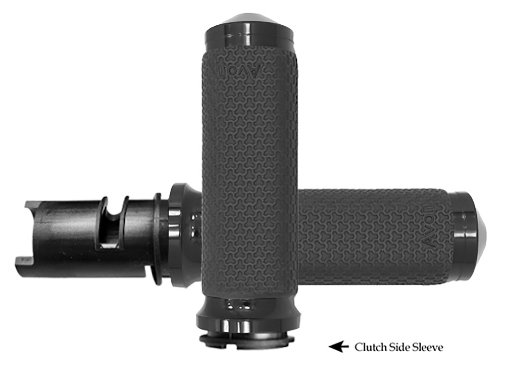Handgrips; Memory Foam Medium Blk