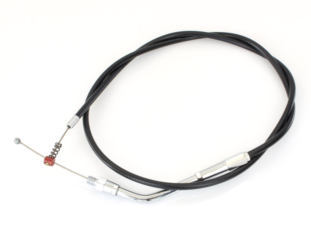 Barnett CLUTCHES 41in. Long Black Vinyl Idle Cable. Fits Big Twin 1981-1988
