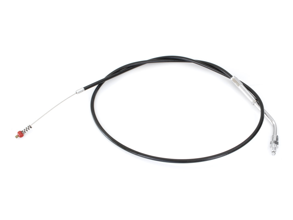 Barnett CLUTCHES 33in. Long Black Vinyl Idle Cable. Fits Big Twin 1981-1988