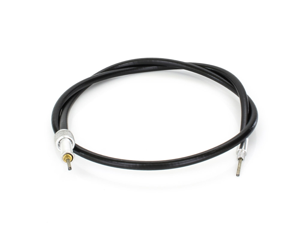 Barnett CLUTCHES 40in. Speedo Cable with 12mm Nut – Black Vinyl.