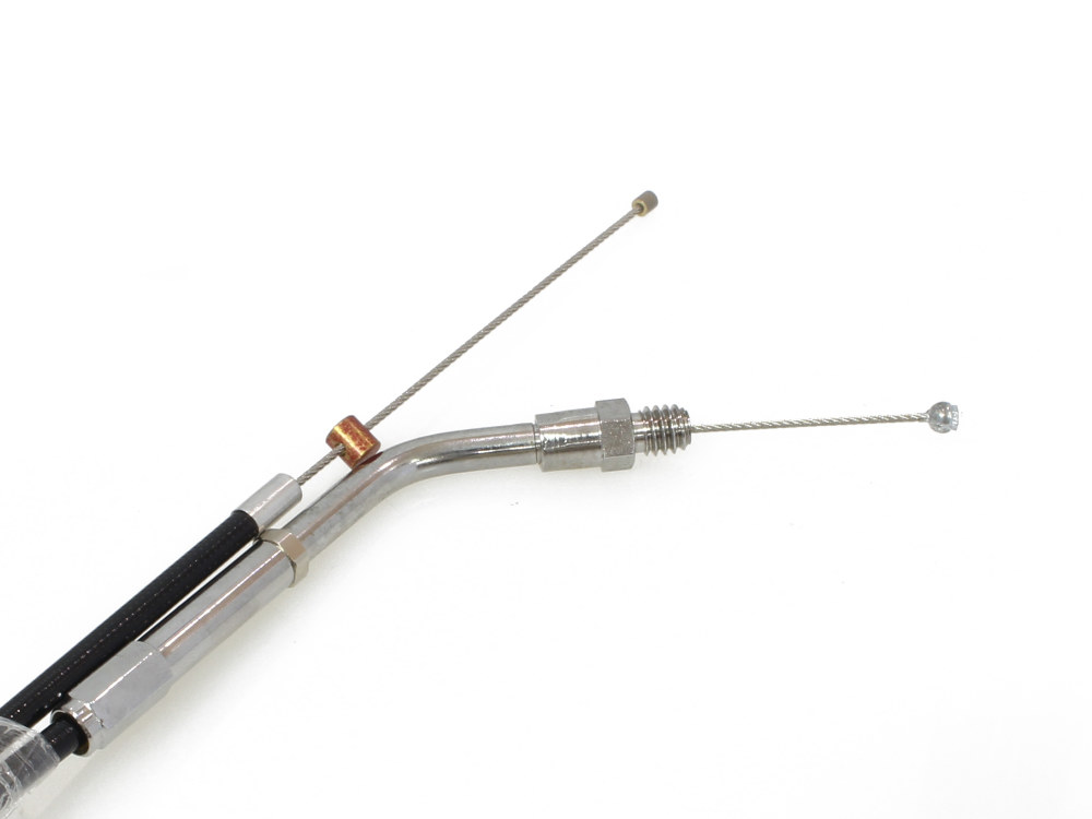 Barnett CLUTCHES 32in. Long Black Vinyl Throttle Cable. Fits Sportster 1988-1995