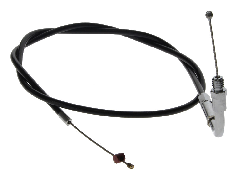 Barnett CLUTCHES 32in. Long Black Vinyl Throttle Cable. Fits Big Twin 1990-1995