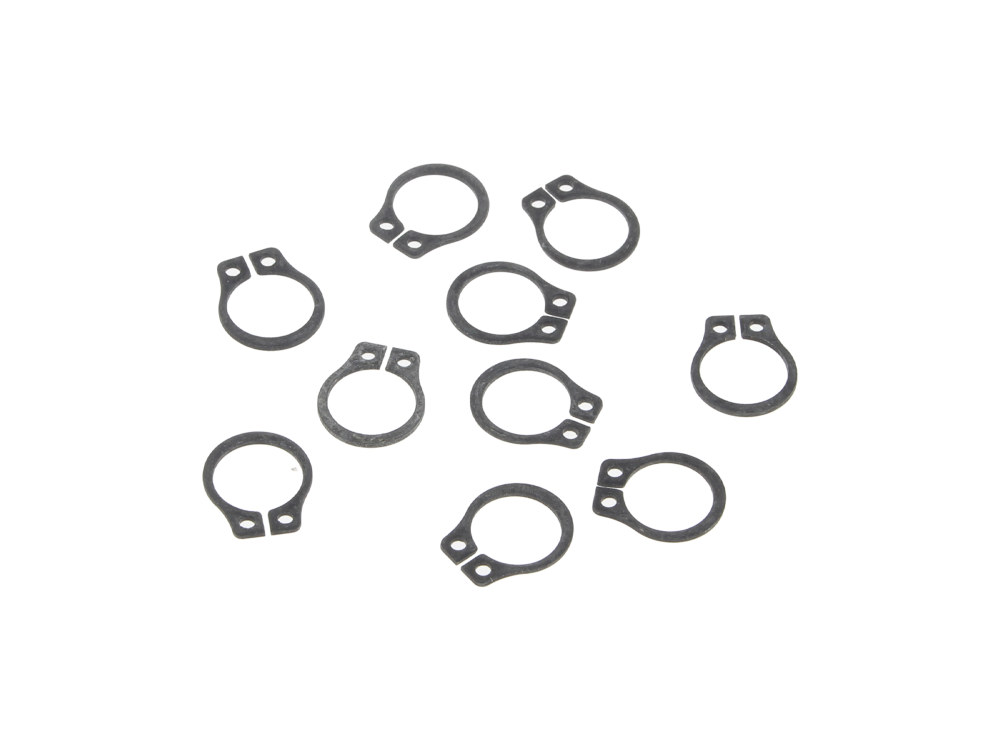 Bender Cycle Shift Linkage Circlip – Pack of 10. Fits Big Twin 1974-1999.
