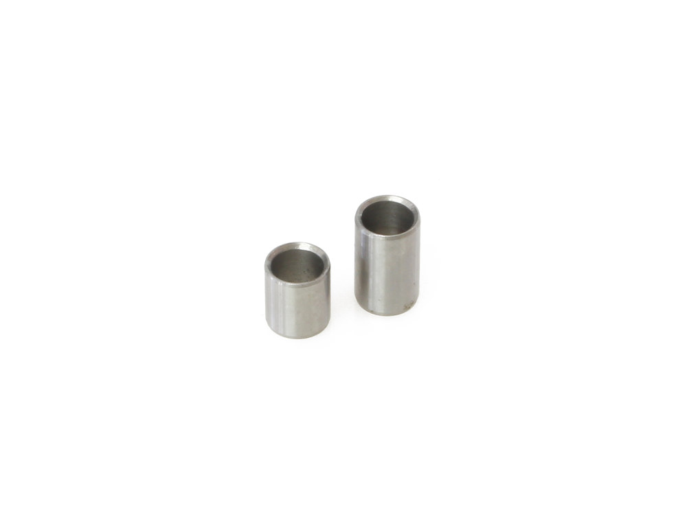 Bender Cycle Caliper Mount Bushings. Fits H-D 1977-1983 with Dual Disc Calipers. Kit Does 1 Fork Leg.