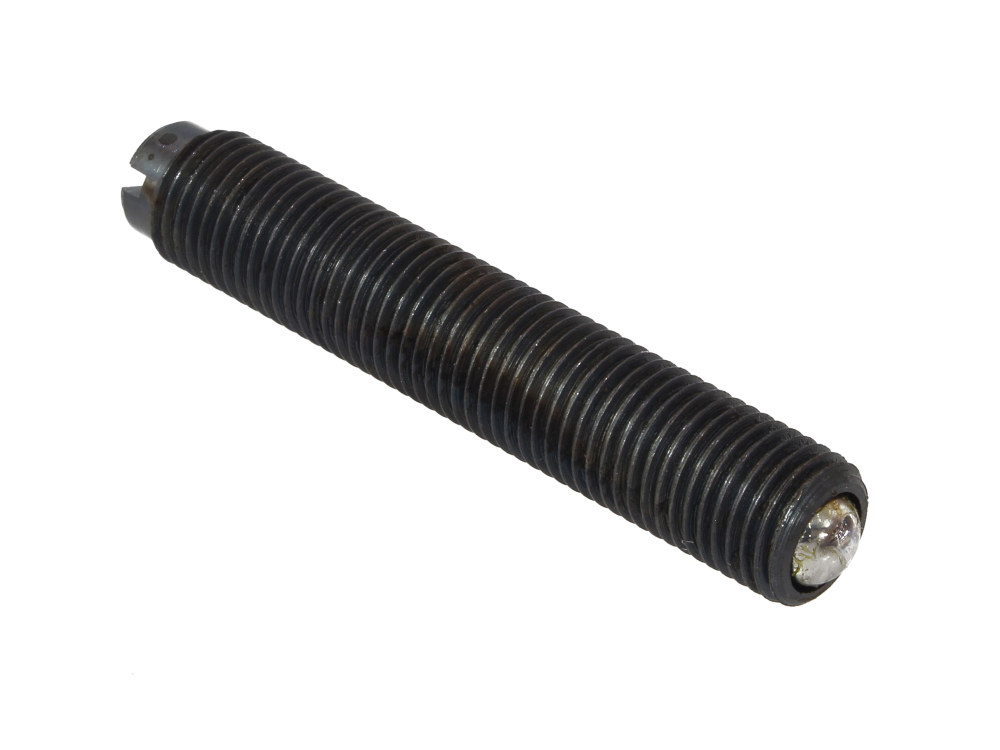 Bender Cycle Clutch Push Rod Adjuster with Ball End. Fits Big Twin 1941-1984.