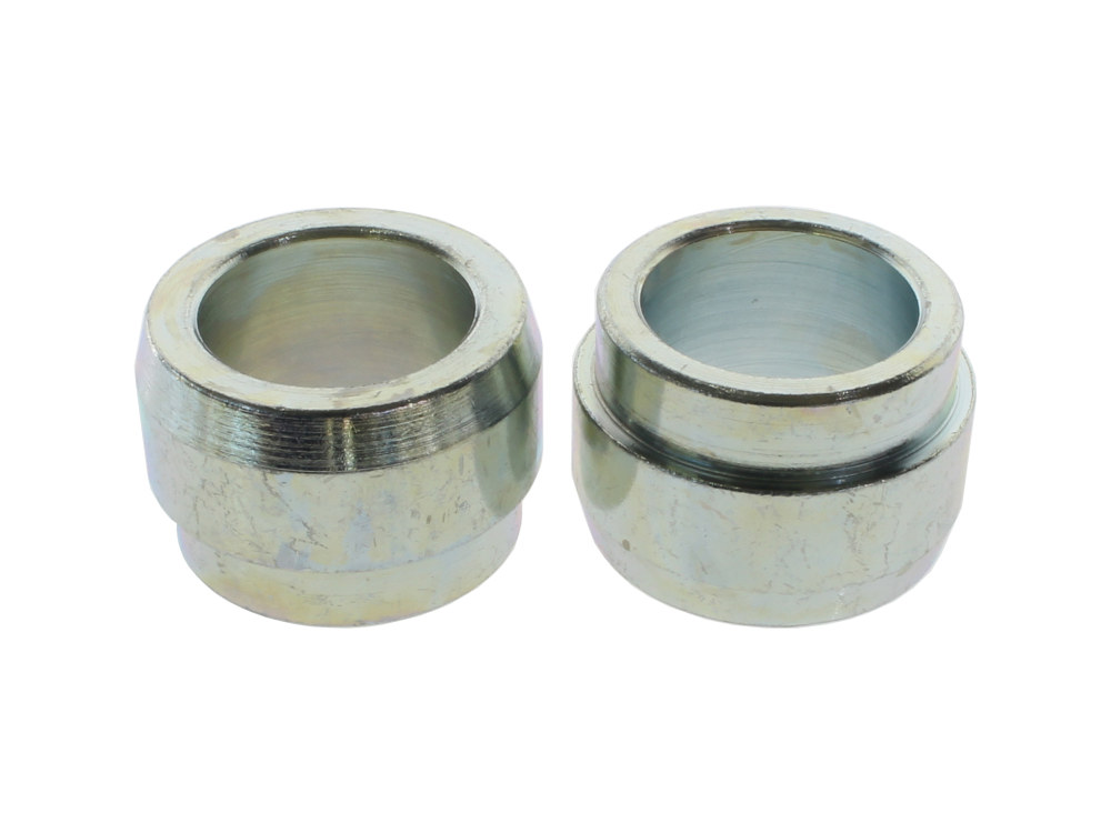 Bender Cycle 1.125in. x 0.750in. x 0.750in. Axle / Wheel Outer Bearing Spacers – Zinc.