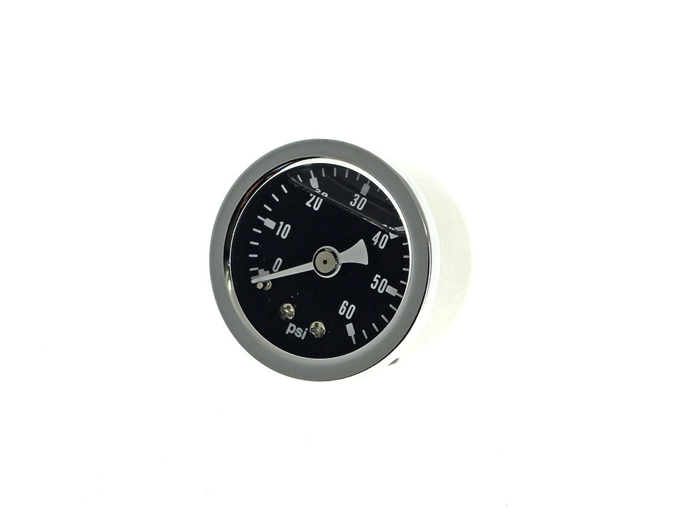 Oil Pressure Gauge; 0-60psi Chr