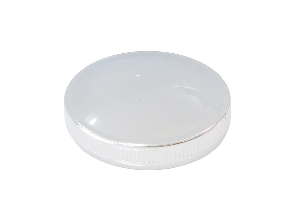 Rollies Speed Shop Early Style Right Hand Side Vented Fat Bob Fuel Cap – Chrome. Fits Big Twin 1936-1973 & Sportster 1958-1973.