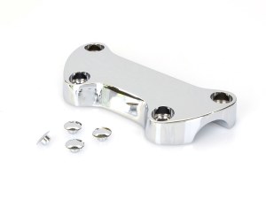 Rollies Speed Shop Plain Handlebar Top Clamp – Chrome. Fits HD Big Twin 1974up and Sportster 1974-2021. Rollies Speed Shop Plain Handlebar Top Clamp – Chrome. Fits HD Big Twin 1974up and Sportster 1974-2021.