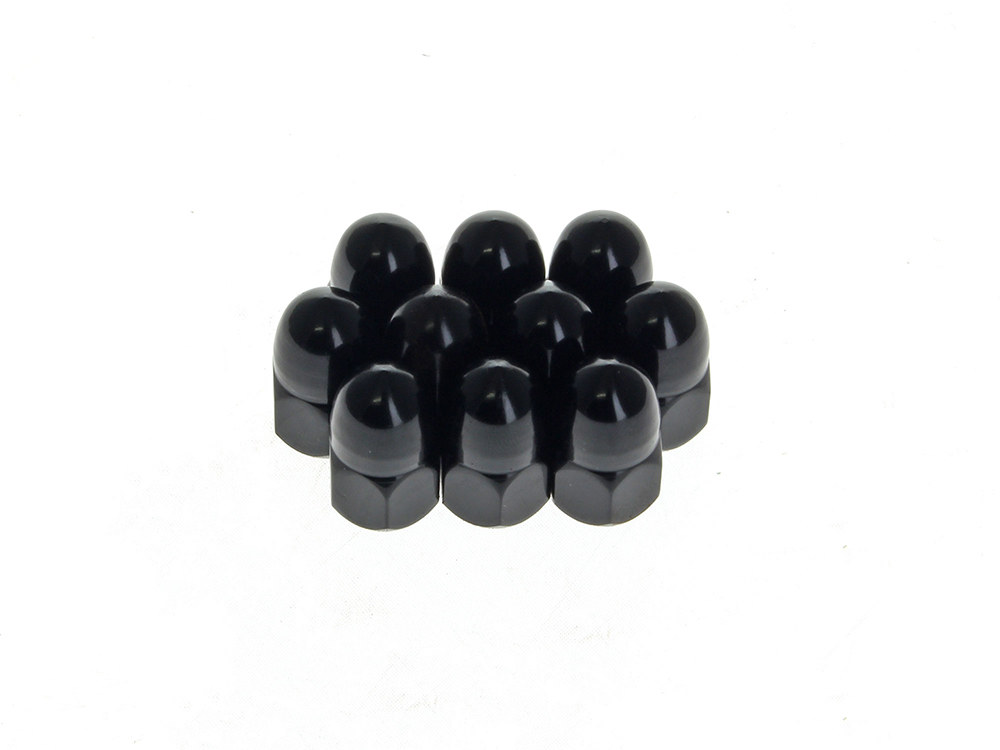 Nut; Acorn unc 5/16-18 Blk
