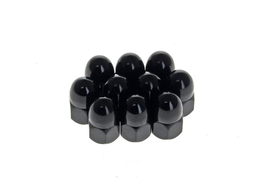 Nut; Acorn unf 5/16-24 Blk
