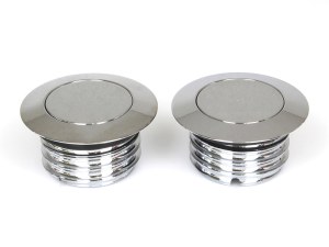 Rollies Speed Shop Screw-In Pop-Up Style Fuel Caps – Chrome. Fits H-D 1982-1995. Rollies Speed Shop Screw-In Pop-Up Style Fuel Caps – Chrome. Fits H-D 1982-1995.