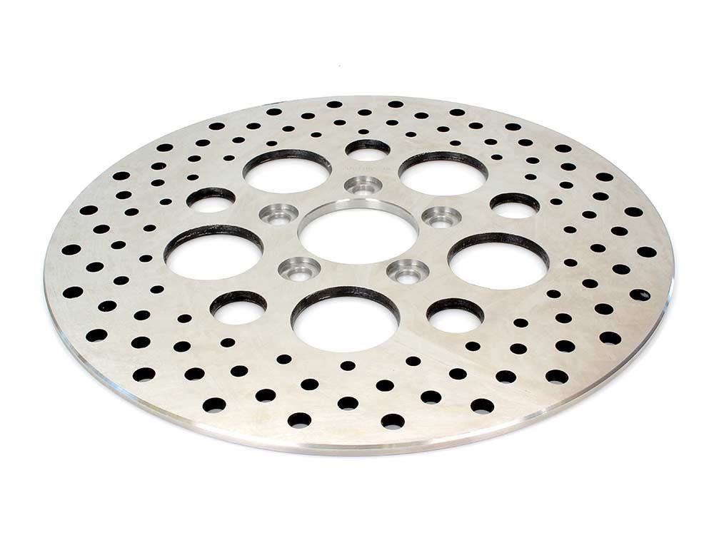 Rollies Speed Shop 11.5in. Rear Disc Rotor – Stainless Steel. Fits Big Twin 1981-1999 & Sportster 1979-1999.