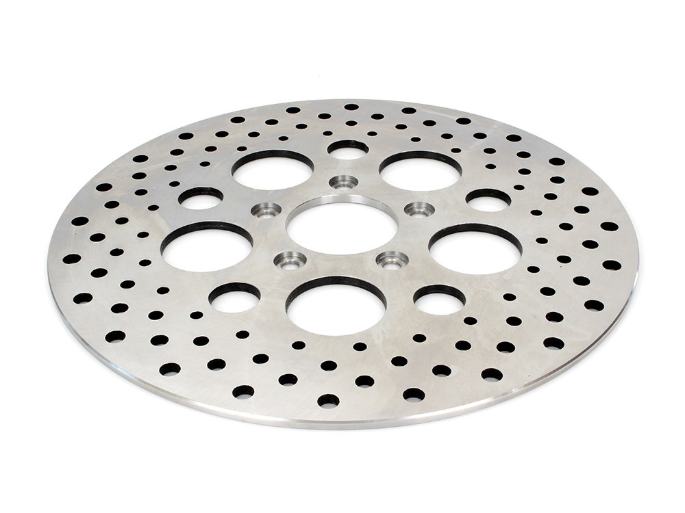 Rollies Speed Shop 11.5in. Front Disc Rotor – Stainless Steel. Fits Big Twin 2000up & Sportster 2000-2021.