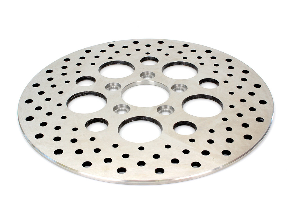 Rollies Speed Shop 11.5in. Rear Disc Rotor – Stainless Steel. Fits Big Twin 2000up & Sportster 2000-2010.